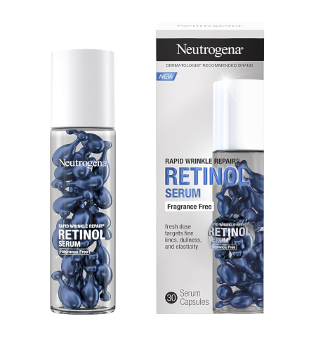 Neutrogena Rapid Wrinkle Repair Retinol Face Serum Capsules